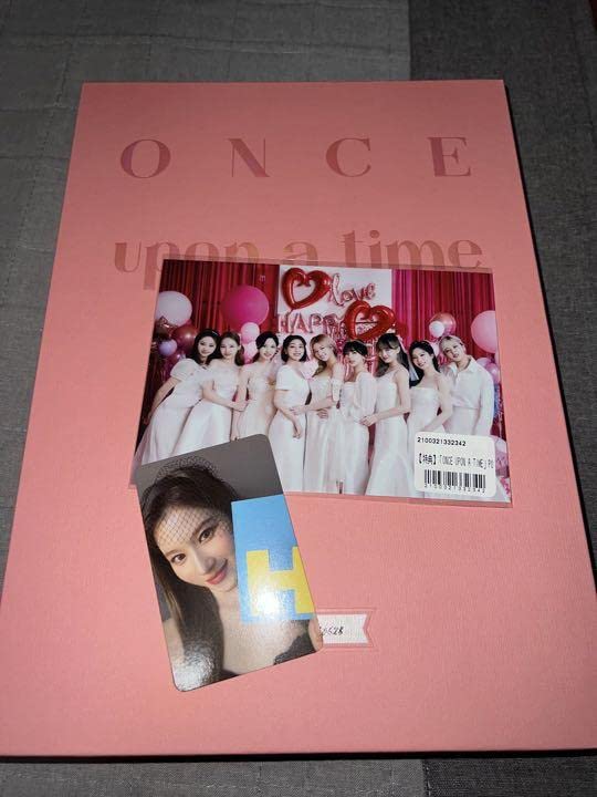 TWICE once upon a time 写真集 サナ トレカ