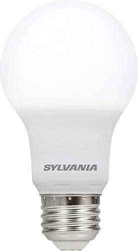 Miniatura 2 de SYLVANIA - Bombilla LED A19, 9 W, equivalente a 60 W, 13 años, regulable, 800 lúmenes, 2700 K, blanco suave, 1 paquete (74687)
