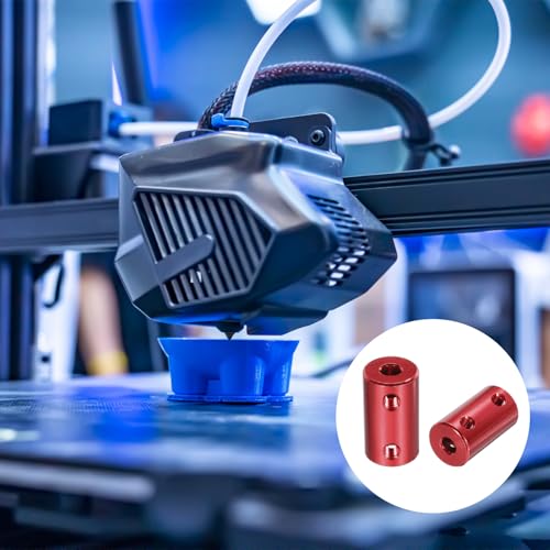Accouplement rigide 6mm pour corriger le jeu d'axe sur imprimante 3D - 5