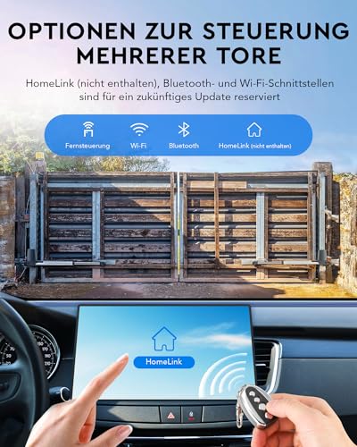 CO-Z Automatischer Flügeltorantrieb Torantrieb Drehtorantrieb Toröffner Doppelflügeltorantrieb...