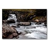 Wasserfest, der Leinwanddruck kann feucht abgewischt werden und ist dadurch auch für Staub-Allergiker geeignet.