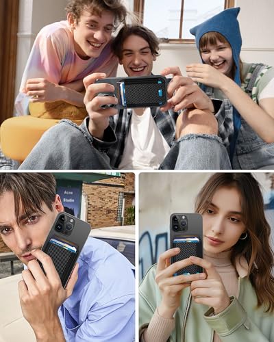 image for HiWe for MagSafe Wallet, Strongest Magnetic Wallet for iPhone 17/16/15