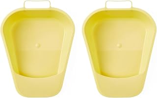 Portable Fracture Bed Pan with Plastic Guard, Pack of 2, Gold