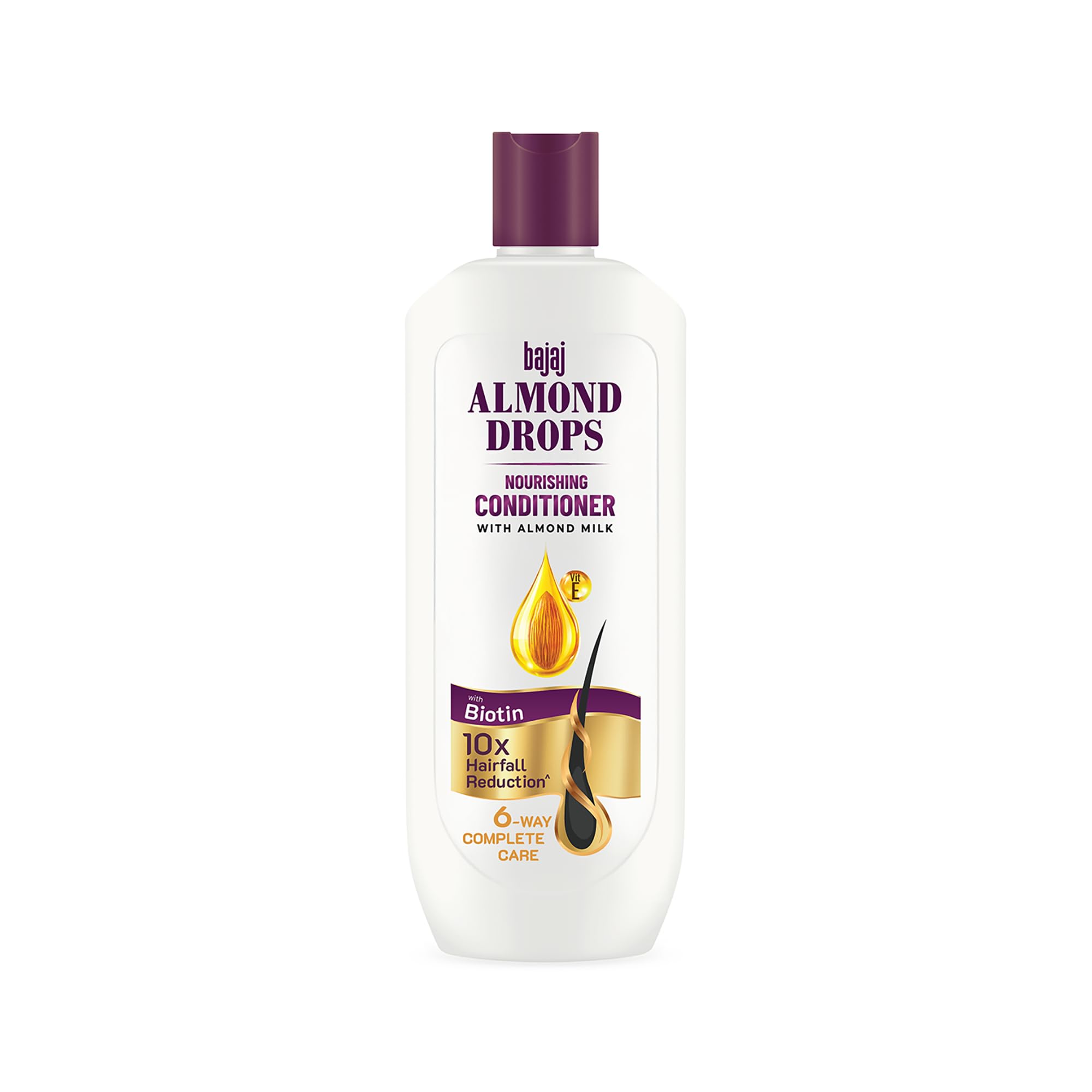 Bajaj Almond Drops Anti Hairfall Conditioner, 175ML, For Dry & Frizzy Hair, With Almond Oil & Vitamin E to Reduce Frizz & Smoothen Hair, Ideal for all Hair Types, 1 Count-image-36