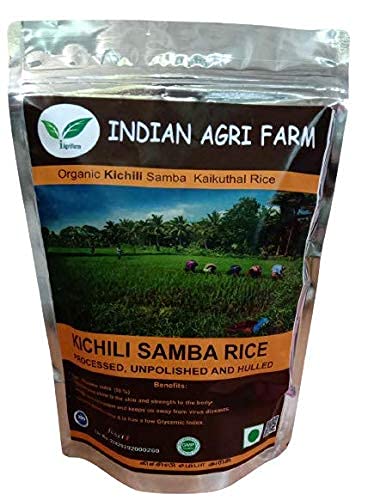 IAgriFarm Black Kavuni Rice Pack of 2 KG | Karuppu Kavuni Arisi