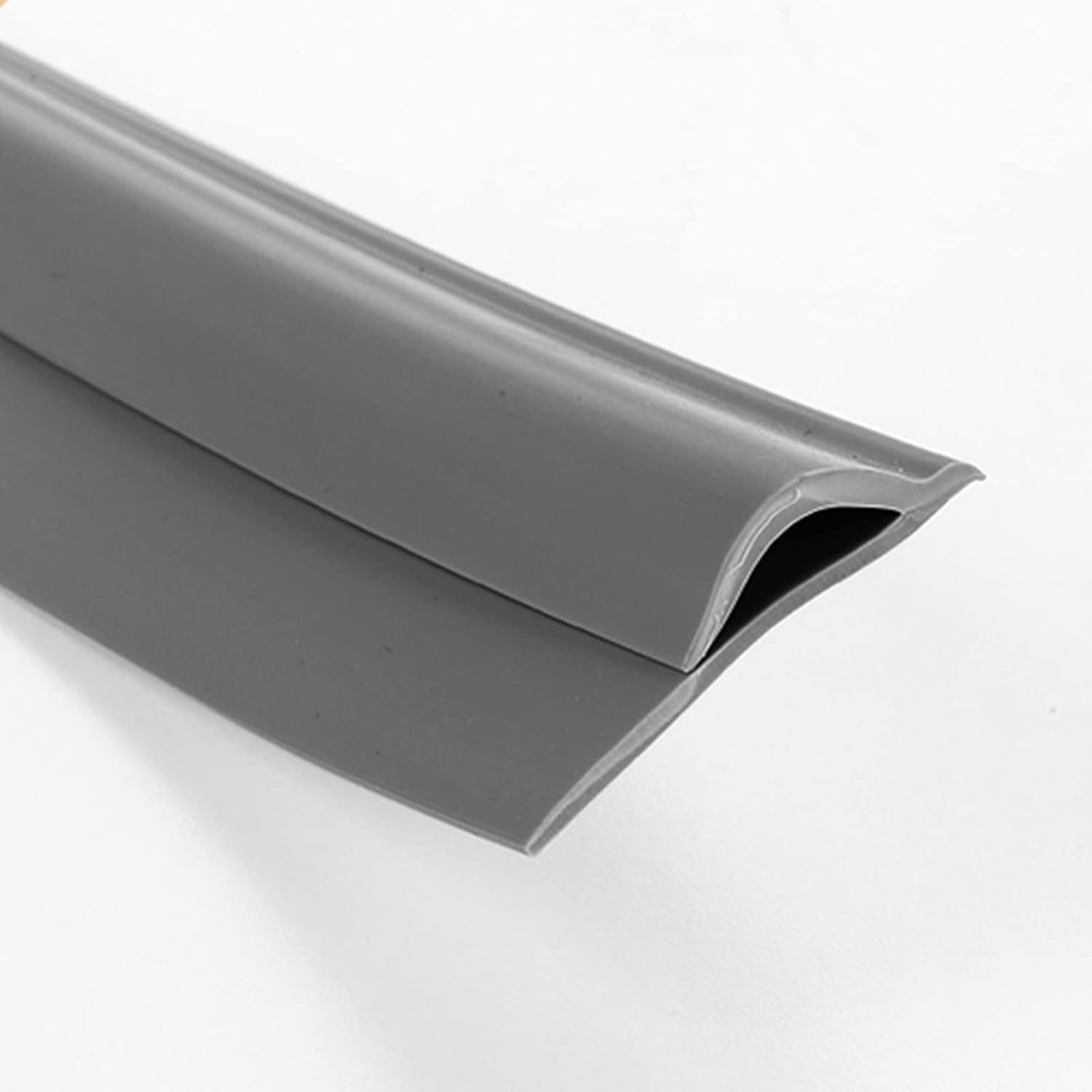 MBROS Carpet Edge Trim Floor Transition Strip - Self Adhesive PVC Carpet Edge Binding, Suitable for Threshold Height Less Than 10mm/0.4inch