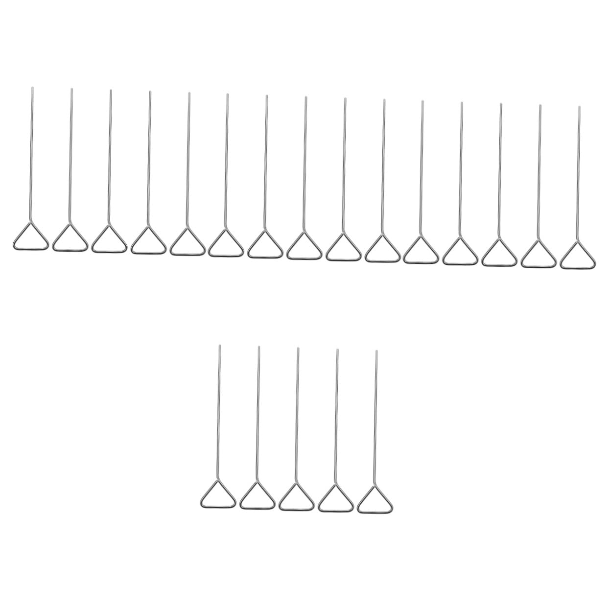 CIYODO 20 Pcs Stainless Steel Coating Rod Cell Spreaders Boom Sticks Epandeur Wide Kit Cell Spreaders Stainless Salt Laboratory Cell Steel