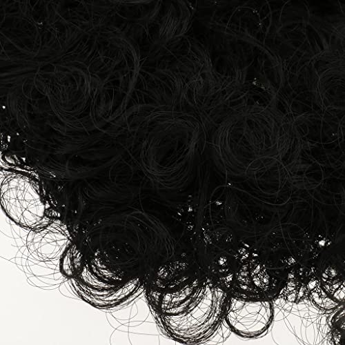 Peluca de pelo en el pecho texturizada estilo retro setentero para disfraces de hombre 6