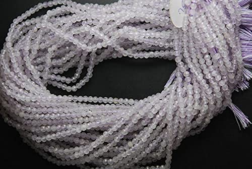 Rondelles améthyste rose facettées de qualité supérieure LKBEADS 3.50mm