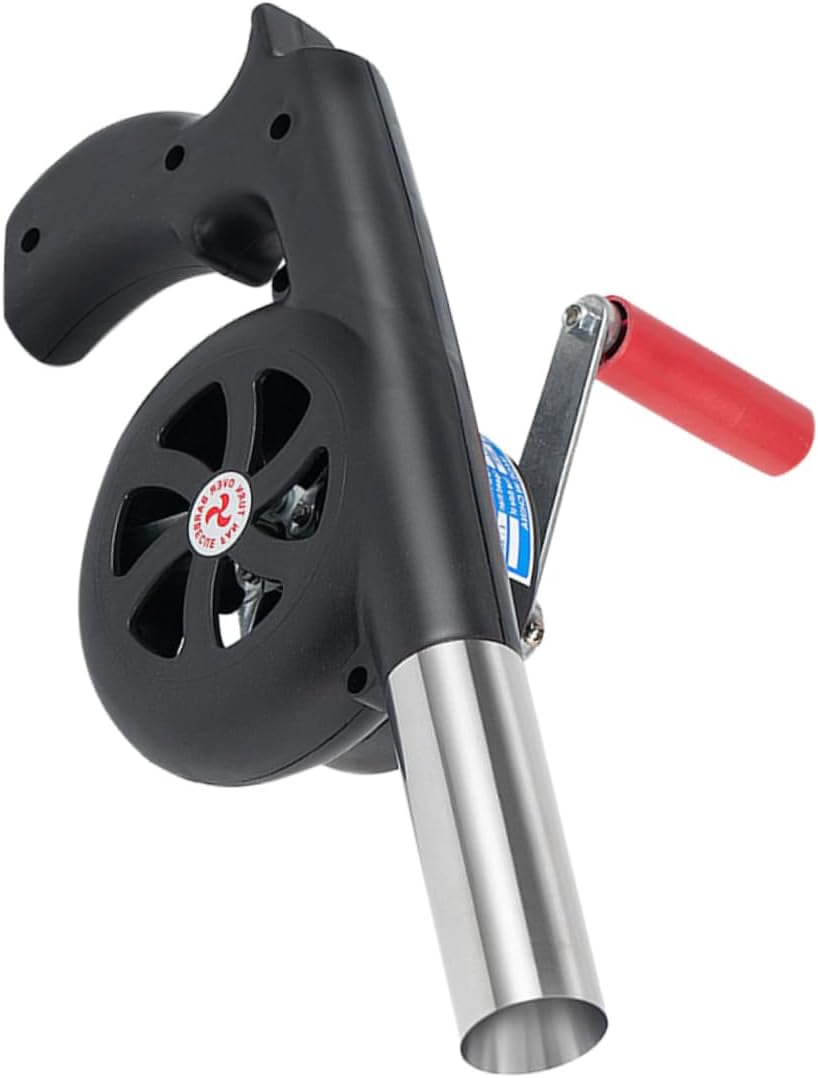 balacoo 3pcs Handheld BBQ Air Blower Compact Manual Fire Starter Tool for Outdoor Grill and Camping and Design for Campfires