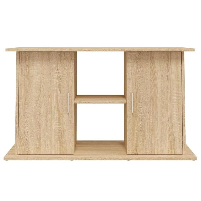 Foto 5 de 8 de vidaXL Soporte para Acuario de Roble Sonoma 101x41x58 cm de Madera de