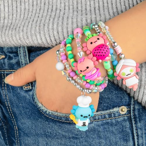 Kit bijoux Axolotl avec breloques interchangeables pour fabriquer ses colliers - 3