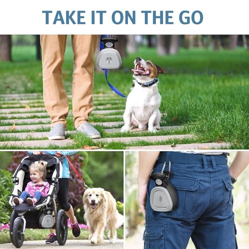 Image of Pooper Scooper, Expandable Pet Poop Picker, Portable Dog Pooper Scooper for Small and Large Dogs, Waste Bag Storage Compartment, A Roll of Trash Bag
