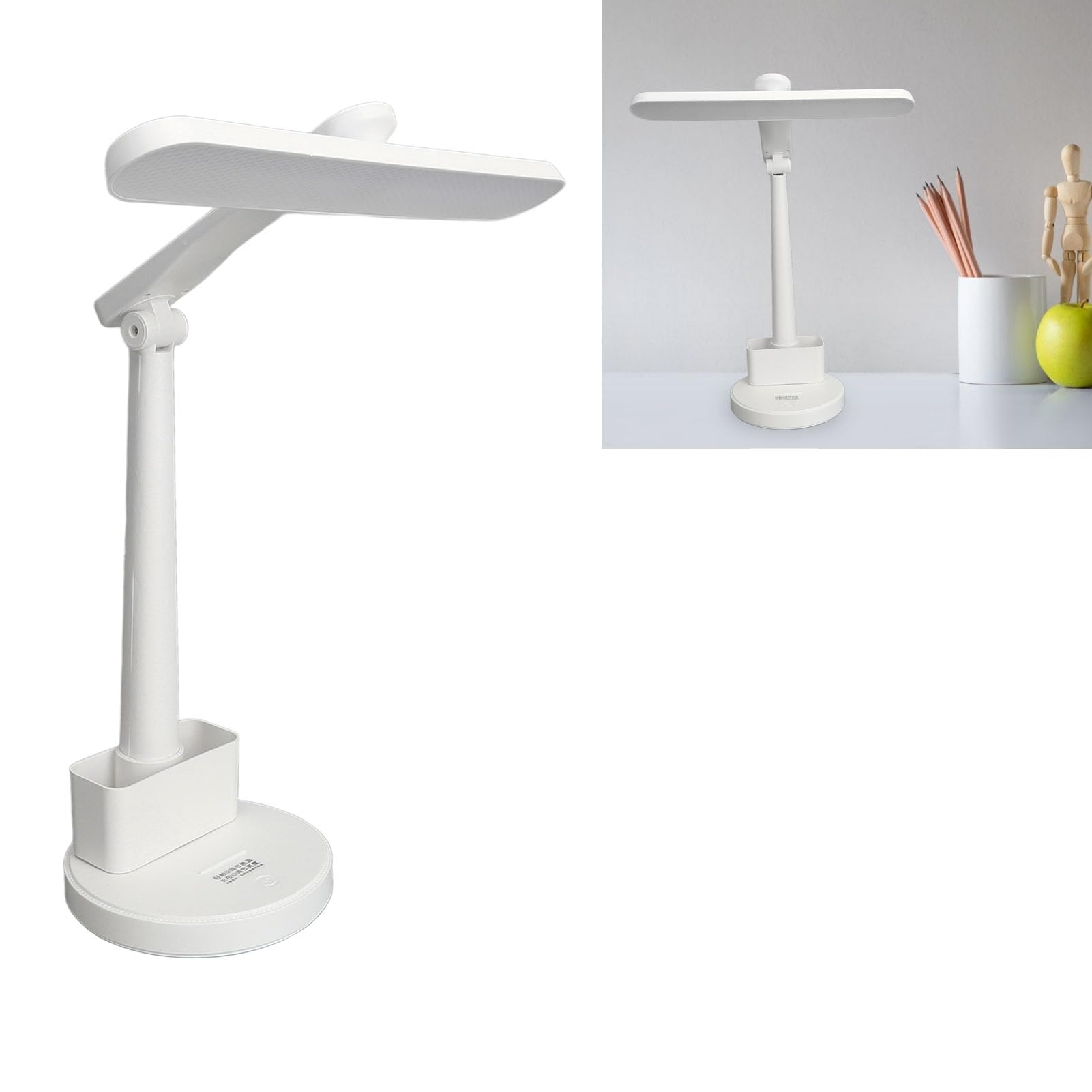 Bezprzewodowa lampa ładująca, lampa stołowa, składany stół roboczy, lampa stołowa na biurko Lampa stołowa LED Mały składany stół Lampa biurkowa z możliwością ładowania Lampa stołowa kreślarska