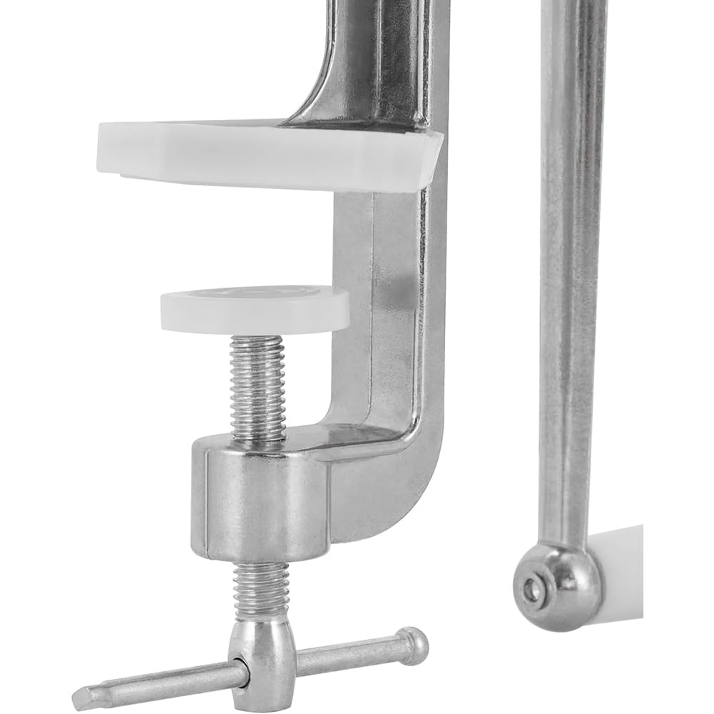 Manuelle Futterpelletmaschine Mit 1,5-10mm Pelletplatten, Haustier Hund Katze Fisch Pellet Mill Maker Maschine Vögel Angeln Tier Köder Granulator Für Tischmontage Silver, 9mm
