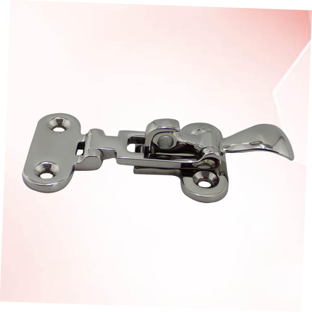 BESPORTBLE Accessorio della Nave Mezzi Marinai Chiavistello di Sicurezza Ferramenta per Serrature delle Porte Chiusure e Chiusure per Barche Silver