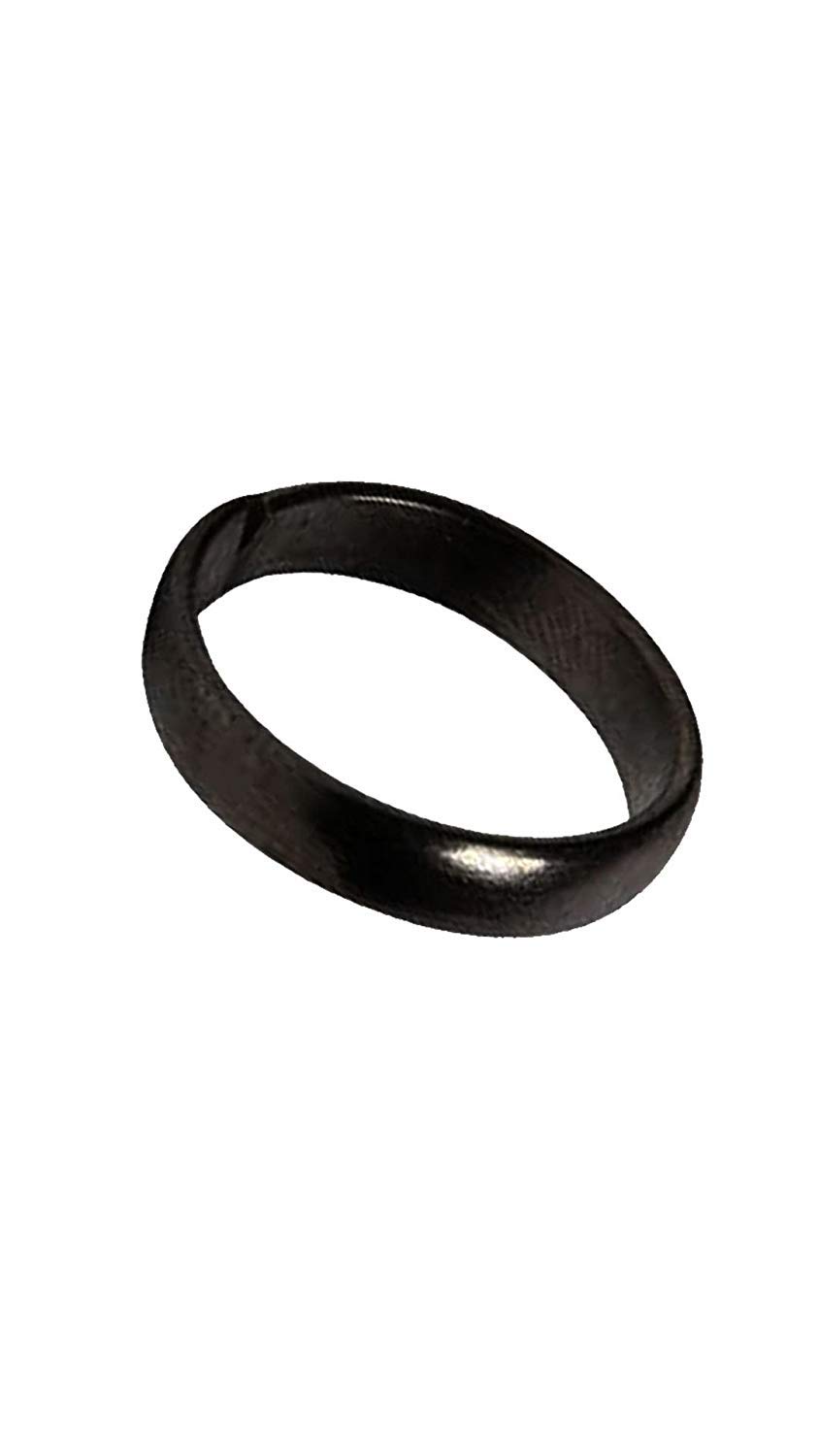 devama the divine Elegant Lab Certified Horse Shoe Ring Kaale Ghode ki naal ka Challa for Shani Dosh-picture-12