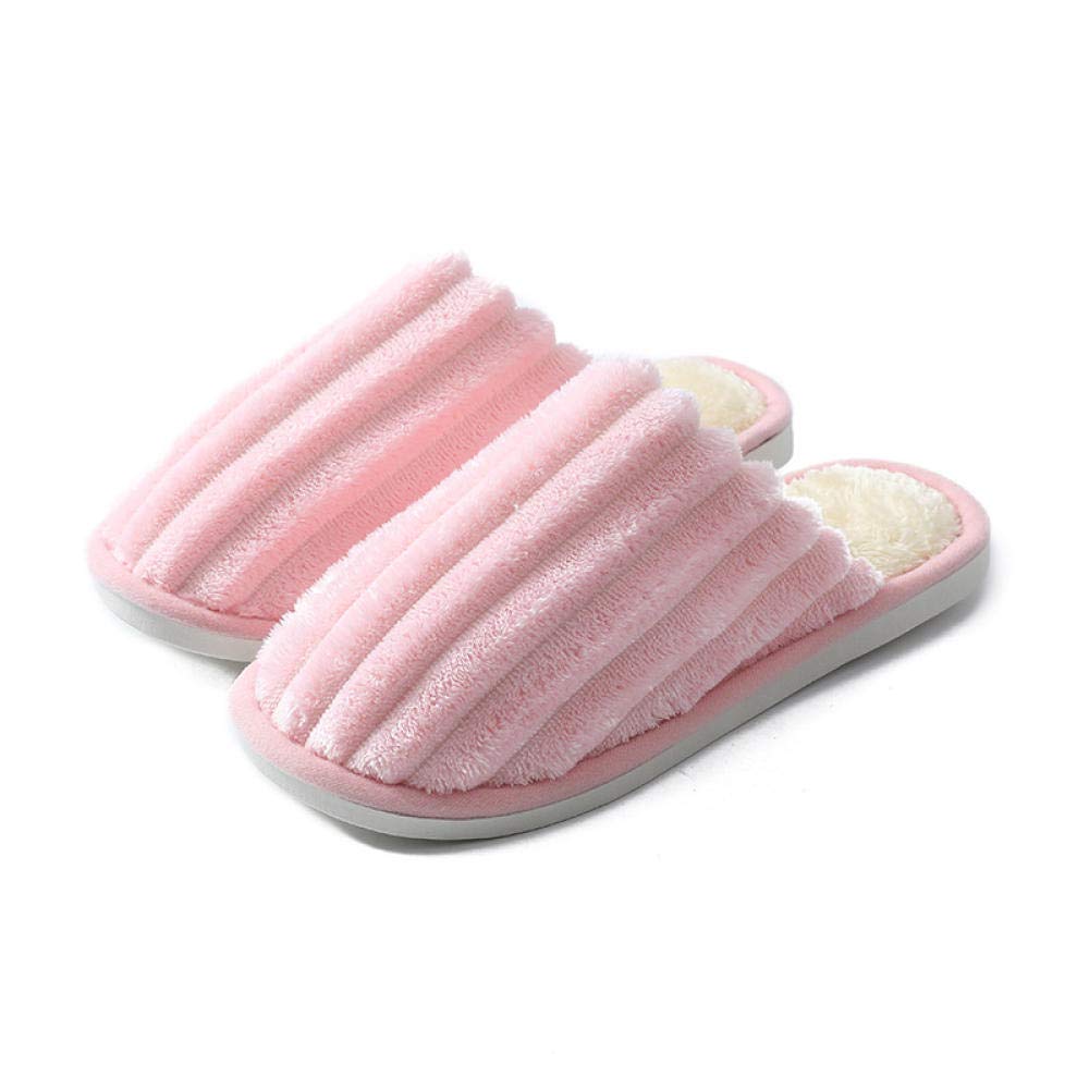 Inicio Interior Cálido Nuevo Otoño Invierno Zapatillas De Casa De Algodón Hombres Mujeres Calidez Interior Pareja Felpa Hogar Zapatos De Confinamiento De Plataforma Antideslizantes