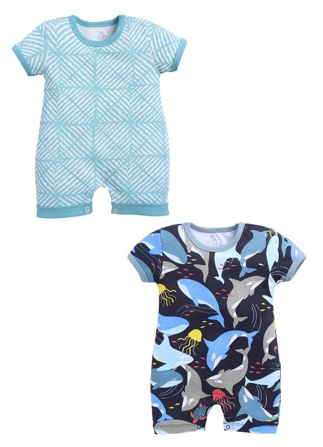 Image of BABYGO Boys Rompers