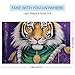 Tiger The King of Mardi and GRAS Soft Beach Towel Quick Dry Bath Swim Towels for Women Men Travel Vacation 31