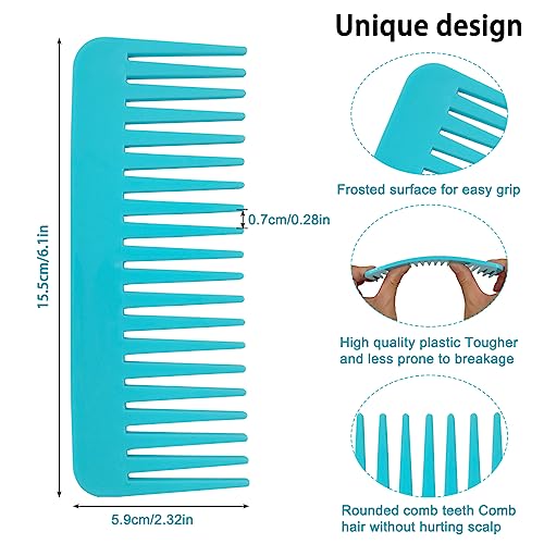 Set de 3 Peines Grandes de Dientes Anchos miniatura 2