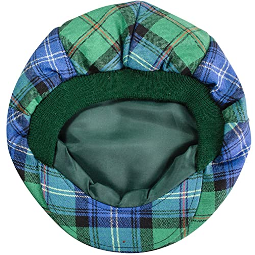 Casquette plate avec bande élastique ajustable pour taille unique