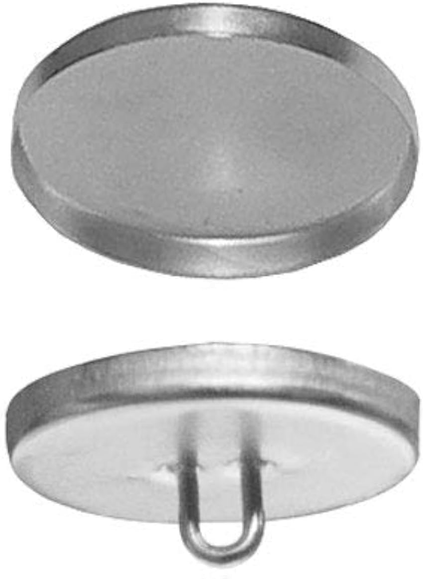 OnlineFabricStore C.S. Osborne #22 Wire Eye Upholstery Button Molds - Sold by The Pack (144 Button Molds Per Pack)