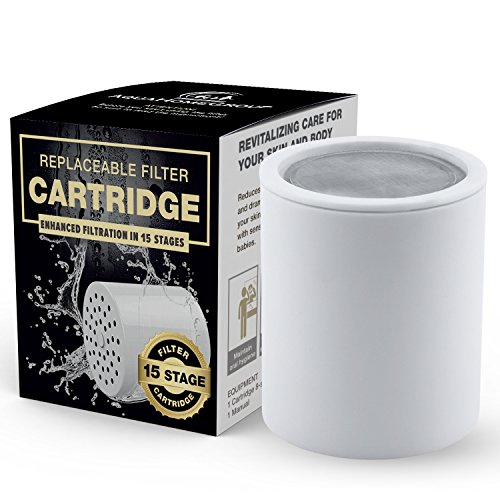 10-stage Premium cartouche de filtre de remplacement (sans boîtier), compatible avec n'importe quel filtre de douche de Motif similaires universel haute puissance Ew-sf-10 Aquahomegroup