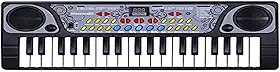 Teclado Infantil com Microfone 37 Teclas BX1622, DM Toys