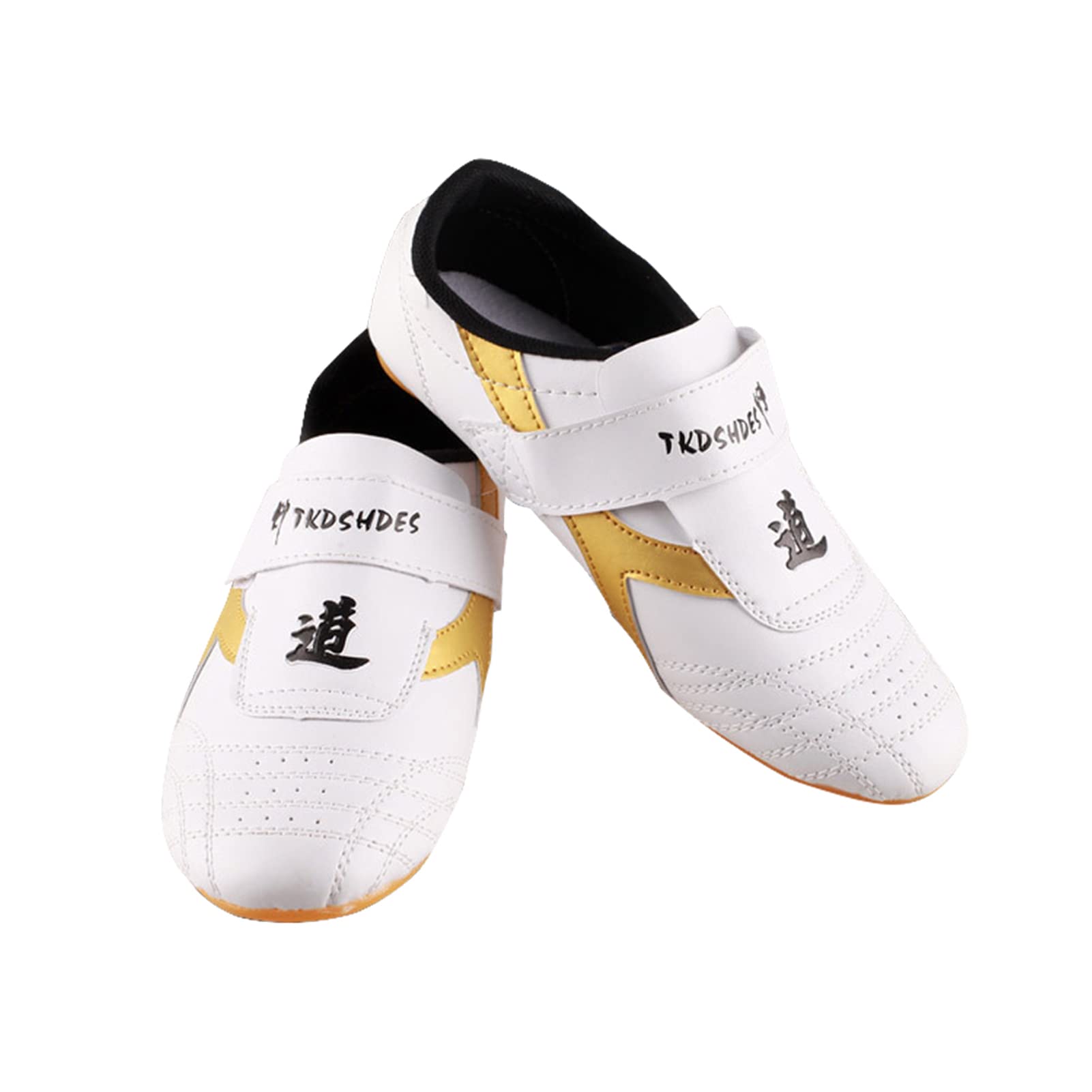 Dilwe Taekwondo Schuhe, Atmungsaktive Kampfkunst Tai Chi Kongfu Schuhe für Erwachsene Kinder (35 (innere Länge 225 cm))