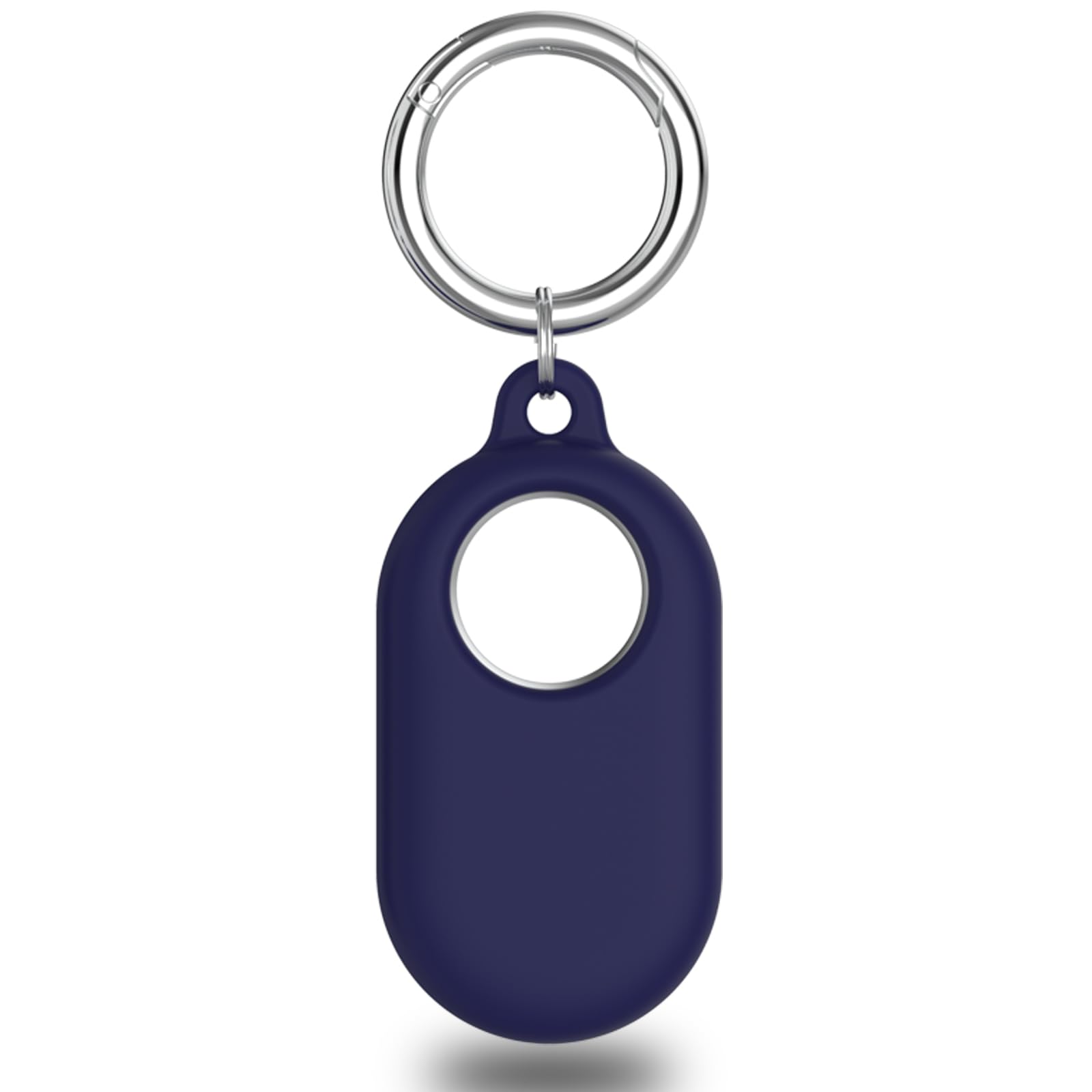Smart Tag 2 Case Compatible with Samsung Smarttag2, Silicone Protective Cover for Samsung Galaxy Smart Tag 2 with Keychain, Anti-Lost GPS Tracker Holder for Keys, Pets, Luggage
