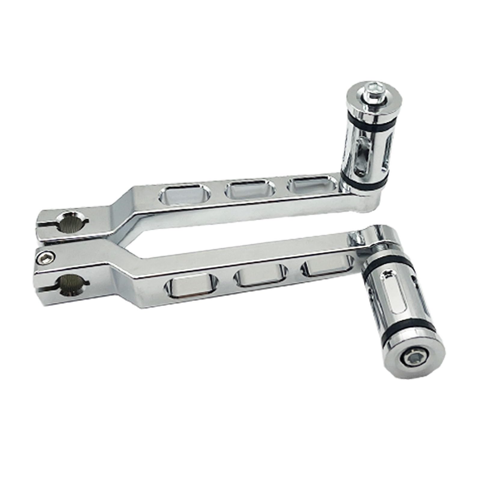 Xinqqdc B Shift Peg Motorcycle Heel Toe Shift Levers Shifter Pegs Fit For Harley Touring Road King Electra Glide Softail Fatboy Flst Metal Gear Shifter Shift Lever(B)