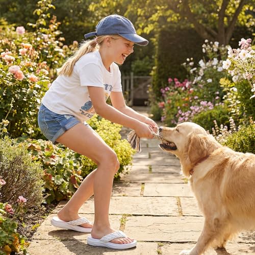 Image of WateLves Girls Flip Flops Non-Slip Casual Thong Sandals Summer Sandal Shoes for Beach Swim Pool (Little Kid /Big Kid)
