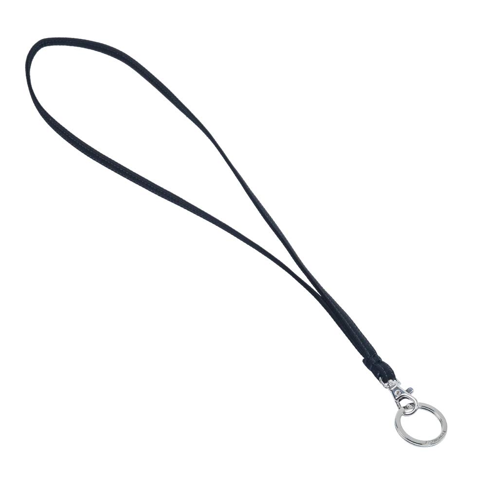 PoromoroKey Lanyard/Necklace Strap/Keychain Holder for Women/Men/Police/Nurse/Sheriff (Black)