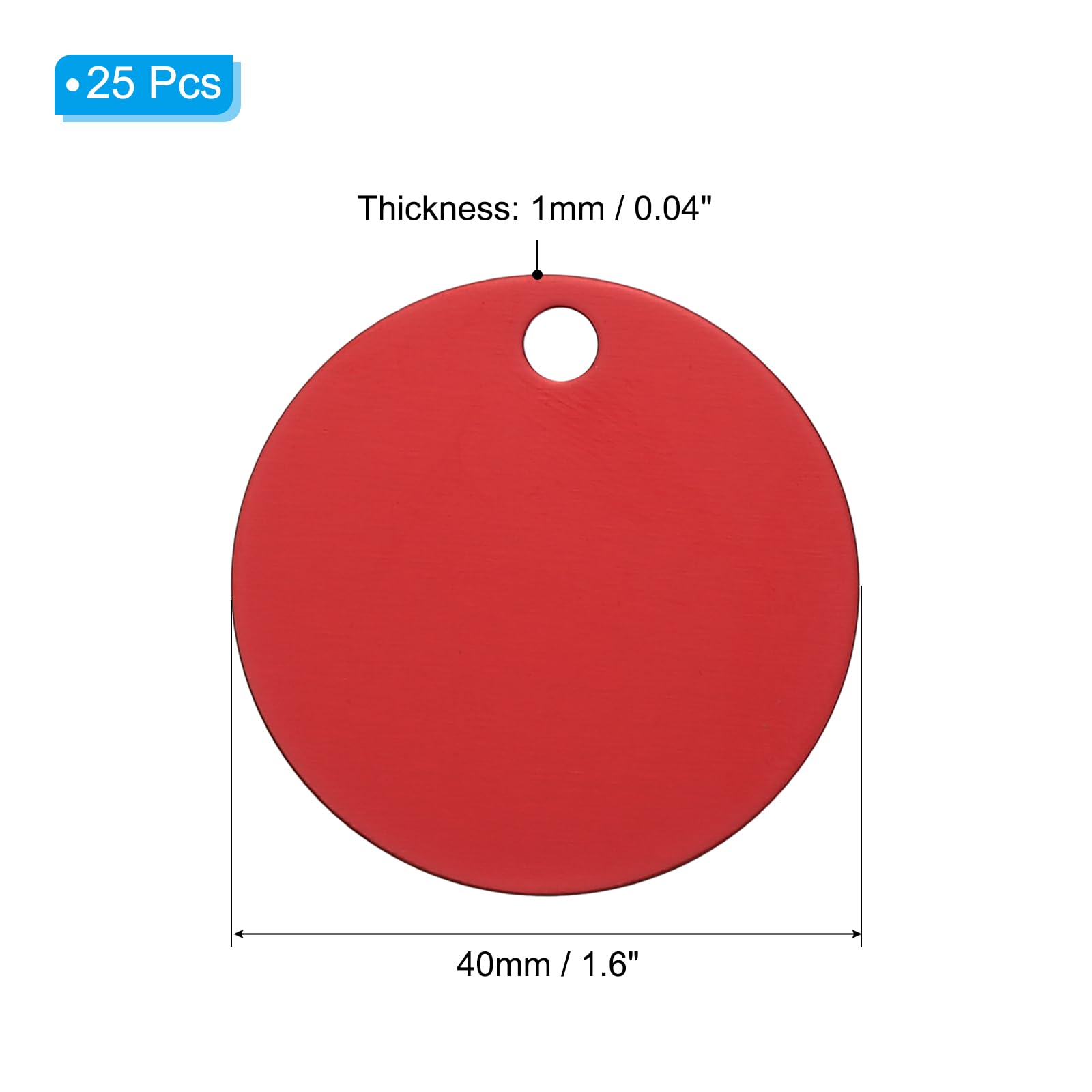 PATIKIL Metal Engraving Blank Tags - Image 2