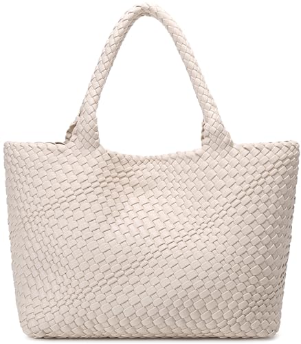 Image of Queenoris Shoulder Bags for Women, Fashion Purses and Handbags Top Handle Vegan Leather Shopper Satchel Large Travel Tote Bag | TOP HANDLE