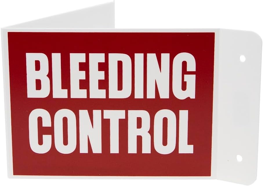 Amazon.com: True Rescue 3-Way Transforming Bleeding Contol Sign. Can Be ...