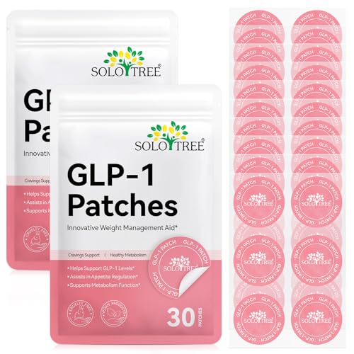 Parches de GLP-1 para Pérdida de Peso - 60 Parches - Parches Adelgazantes para Mujeres y Hombres, Fórmula Vegetal, Seguros y Efectivos ﻿