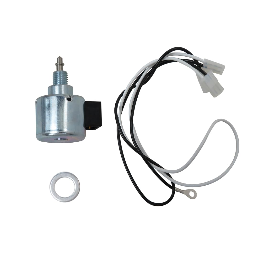 846639 Fuel Shut-Off Solenoid Compatible with Other Mowers and Engines Series 284H77,285H07,285H77,286H07,286H77,287707,28AH76,28AH77,28BH76 by Icelily