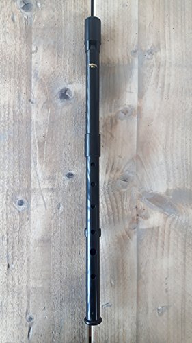 Susato Kildare 2-part Tunable Low D Whistle (Metal, Black, Low D)