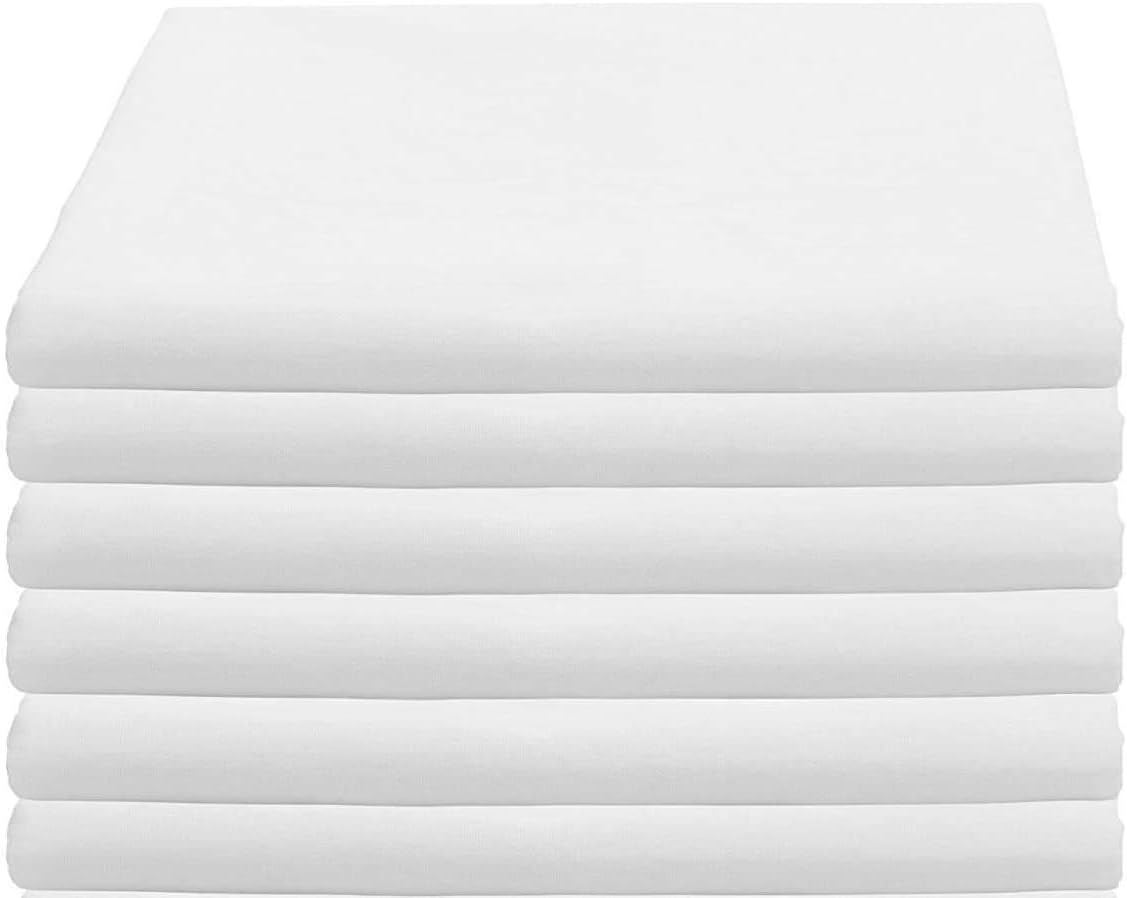 Hospital Bed Flat Sheets White Color Soft & Comfortable