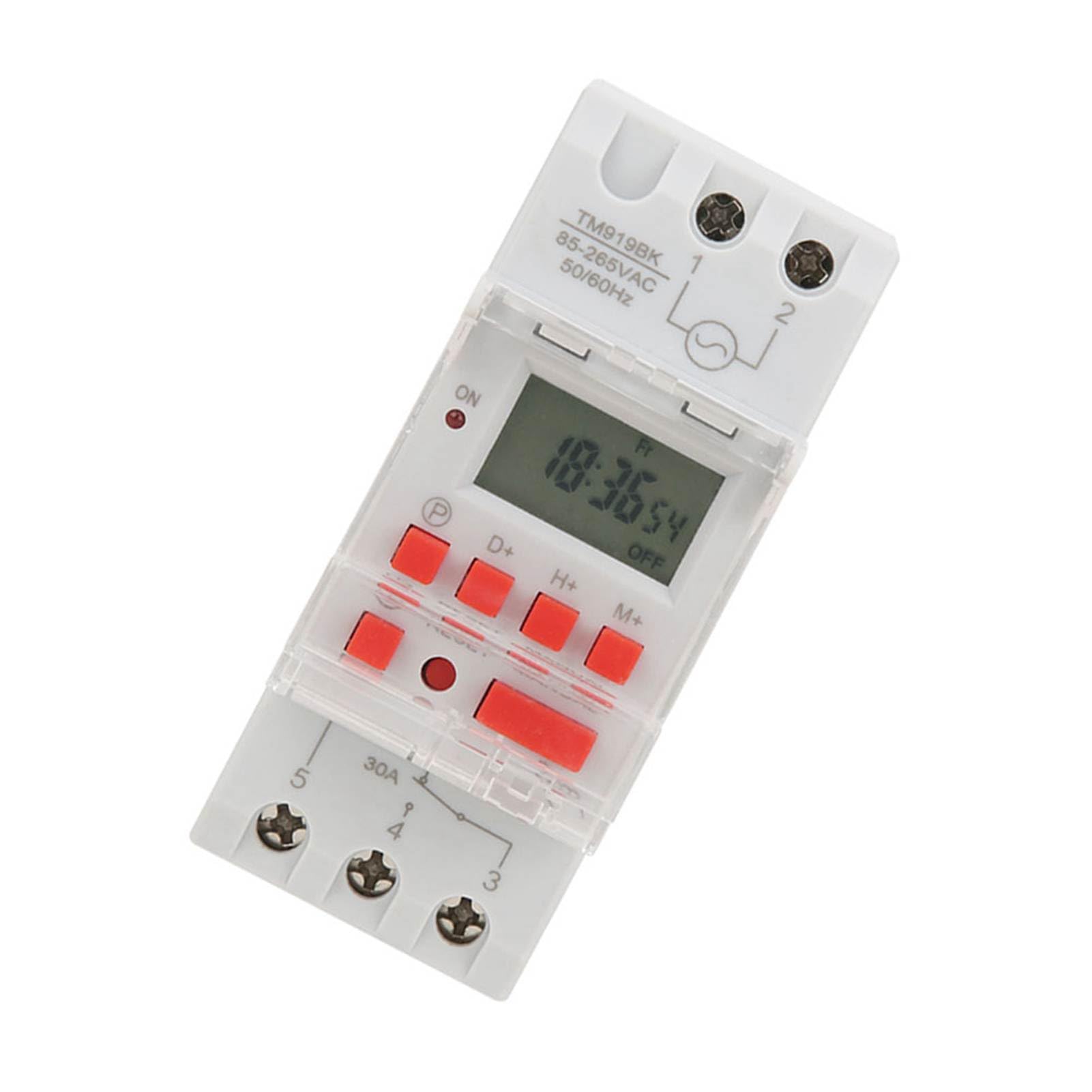 デジタルタイマー Amazon.co.jp: AC 85〜265V 30Aタイマースイッチ LCDディスプレイ