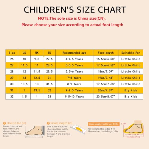 Snow Boots for Kids Boys Girls Insulated Waterproof Non Slip Winter Boots Faux Fur Lined Slip On Outdoor Warm Cozy Shoes 5