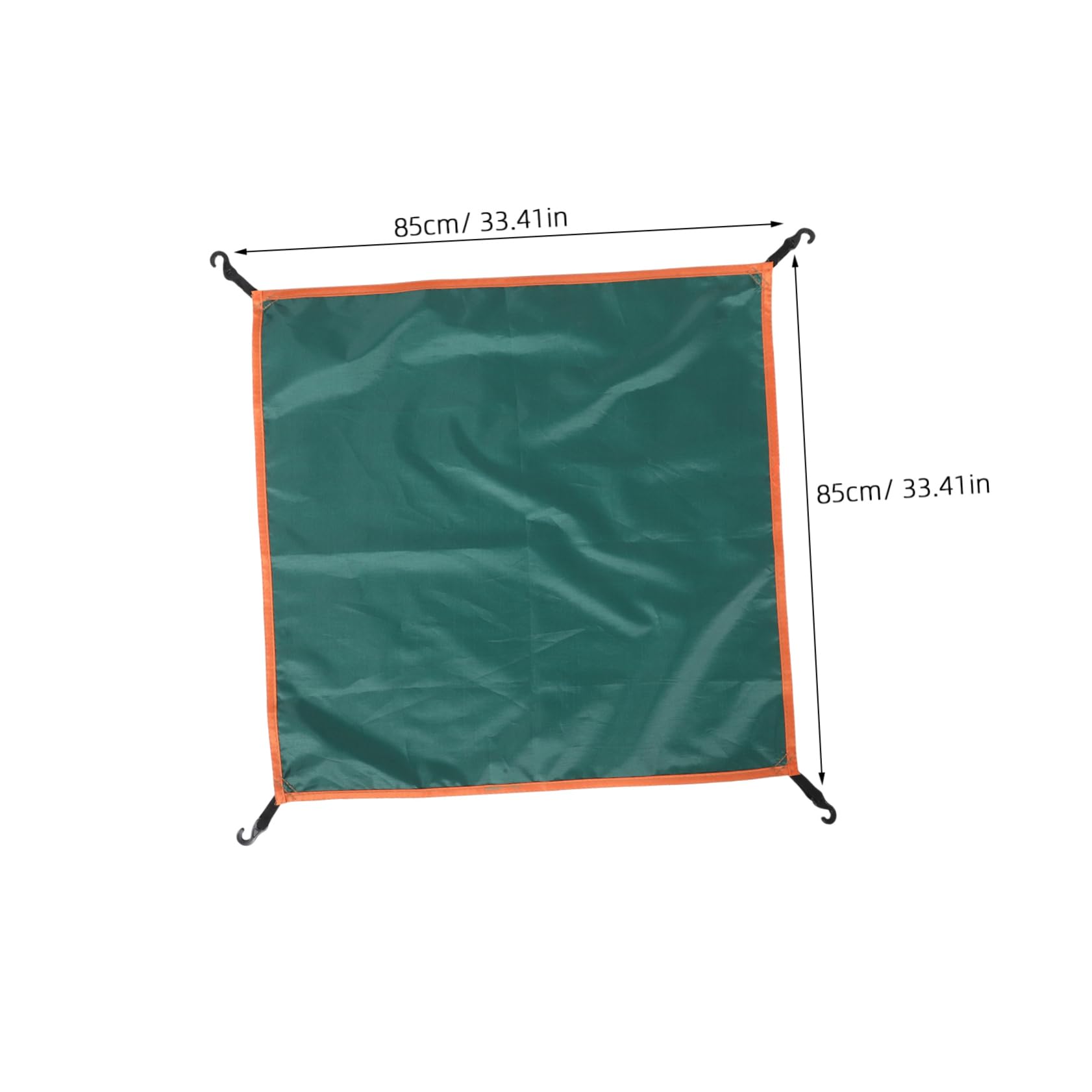 POPETPOP Convenient Rain Fly Waterproof Tent Tarp Camping Emergency Cover Lightweight and Easy to Use