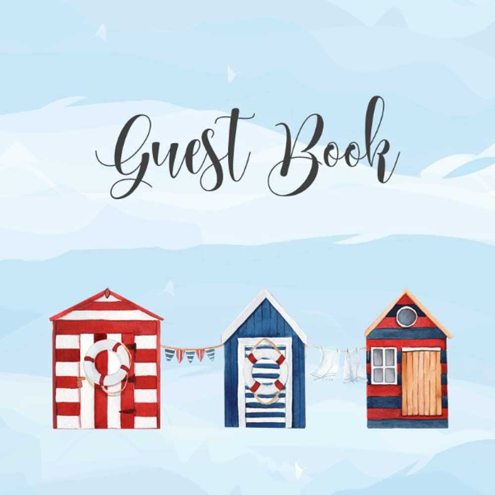 Guest Book: Vacation Guest Book for Holiday Home, Lodge, Airbnb or Bed and Breakfast