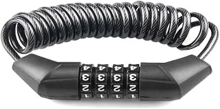 Bicycle,Decoration, Protection Bicycle Lock Steel Cable Chain Security Bike Password Lock Anti-Theft Combination Number Code Portable Cable Lock Bicycle Accessories