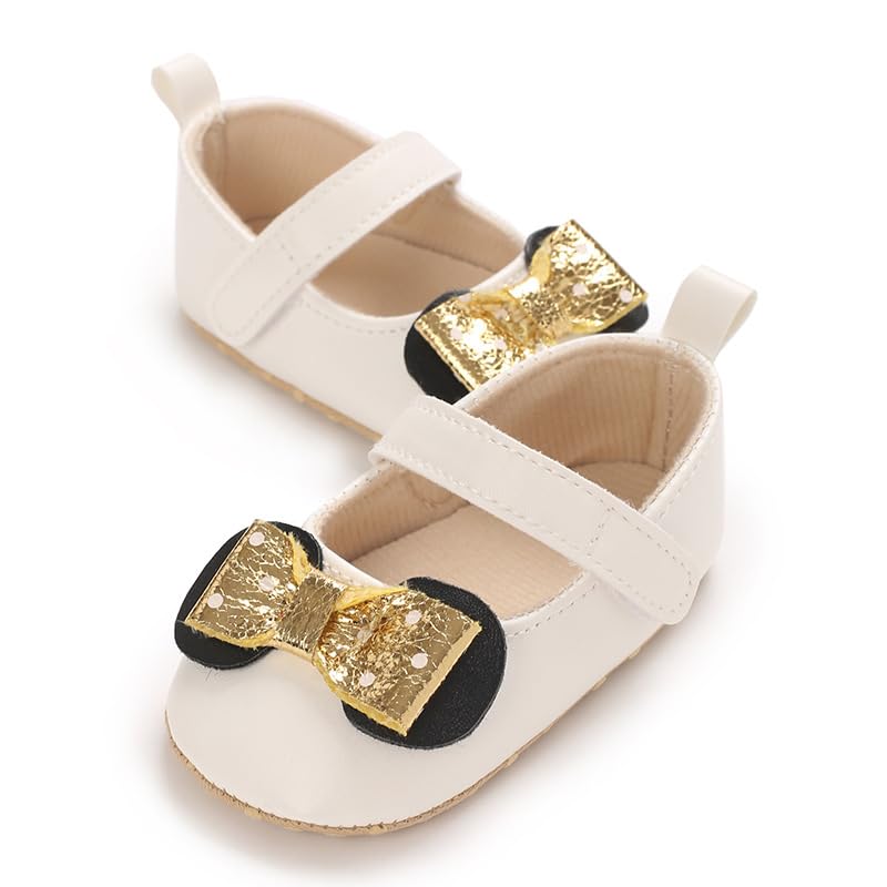 Infant Baby Girls Mary Jane Flats Toddler Girls Crib Shoes Baby Moccasins3