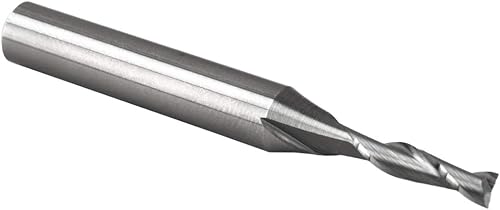 POWERTEC Broca de enrutador espiral de corte de carburo de tungsteno, vástago de 14 pulgada, diámetro de corte de 18 pulgadas, longitud de corte de