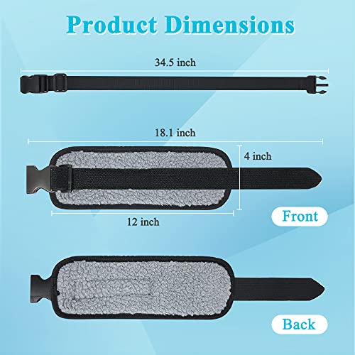 Zelen 2pcs Bed Limb Holders Hospital Bed Medical Restraints Patient Limb Holders for Hand, Feet, Ankle or Arm