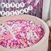 STARBOLO Ball Pit Balls for Toddlers, Pack of 200 BPA Free Phthalate Free Crush Proof Plastic Pit Balls for Ball Pits, Pearl Colors Play Toys for Kids Pool,Play Tent,Party, 200pcs.